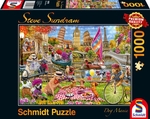 Schmidt - 1000 Piece - Sundram Dog Mania-jigsaws-The Games Shop