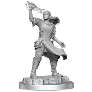 DUNGEONS AND DRAGONS - NOLZURS MARVELOUS UNPAINTED MINIATURES - Aasimar Cleric Female