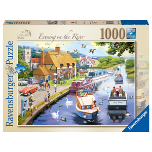 Ravensburger - 1000 piece - leisure days #7 evening on the river