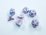 Chessex - Mini Polyhedral Set (7) - Festive Pop Art/ Blue