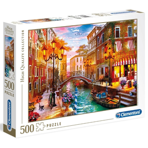 Clementoni - 500 Piece - Sunset Over Venice