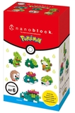 Nanoblock - Mini Pokemon Box - Grass Type-construction-models-craft-The Games Shop