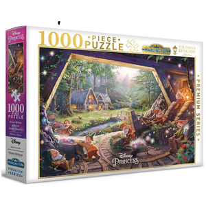 Harlington - 1000 Piece - Kinkade Disney Snow White and the 7 Dwarfs