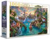 Harlington - 1000 Piece - Kinkade Disney Peter Pan's Netherland-jigsaws-The Games Shop