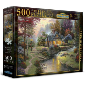 Harlington - 500 Piece - Kinkade Stillwater Cottage