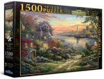 Harlington - 1500 Piece - Kinkade New Enland Harbour-jigsaws-The Games Shop