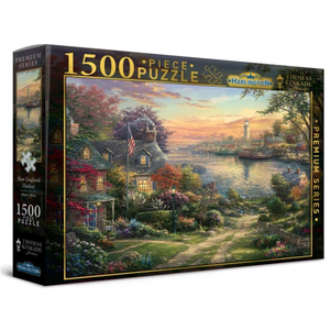 Harlington - 1500 Piece - Kinkade New Enland Harbour