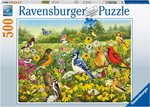 Ravensburger - 500 Piece - Birds in the Meadow-500-750-The Games Shop