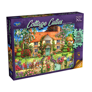 Holdson - 500 XL Piece - Cottage Cuties Rose Cottage