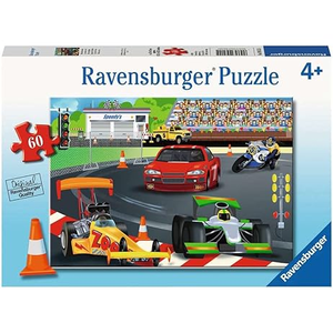 Ravensburger - 60 Piece - Racetrack Rally