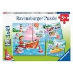 Ravensburfer - 3x49 Piece - Fun on the Water-jigsaws-The Games Shop