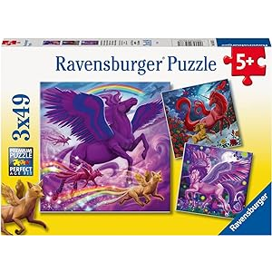 Ravensburger - 3x49 Piece - Mythical Majesty