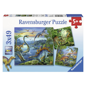 Ravensburger - 3 x 49 Piece - Dinosaur Fascination