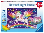 Ravensburger - 2x24 Piece - Unicorn and Pegaus-jigsaws-The Games Shop