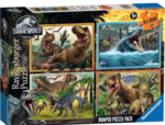 Ravensburger - 4x 100 Piece - Jurassic World Bumper Pack-jigsaws-The Games Shop