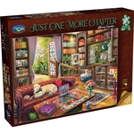 HOLDSON - 1000 PIECE - JUST ONE MORE CHAPTER - LIBRARY GARDEN-jigsaws-The Games Shop