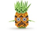 Origami 3D - Pineapple-construction-models-craft-The Games Shop
