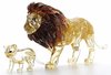 3D Crystal Puzzle - Lion and Cub-jigsaws-The Games Shop