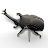 Eugy - Rhino Beetle-construction-models-craft-The Games Shop