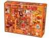 Cobble Hill - 1000 Piece - Rainbow Project - Orange-jigsaws-The Games Shop