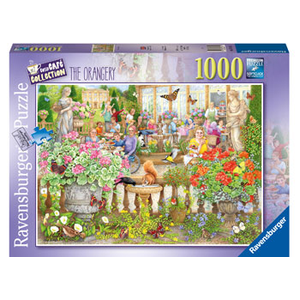 Ravensburger - 1000 Piece - Cozy Cafe No. 2 - Secret Garden