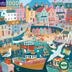 eeBoo - 1000 Piece - Seaside Harbor-jigsaws-The Games Shop