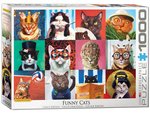 Eurographics - 1000 Piece - Funny Cats-jigsaws-The Games Shop