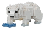 Nanoblock - Small - Polar Bear-construction-models-craft-The Games Shop