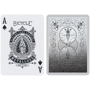 Bicycle - Single Deck Metalluxe Silver