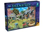 Holdson - 1000 Piece - Village Kids Cottage Garden-jigsaws-The Games Shop