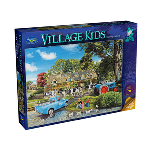 Holdson - 1000 Piece - Village Kids Crossing the Ford