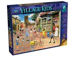 Holdson - 1000 Piece - Village Kids Village Sweet Shop-jigsaws-The Games Shop