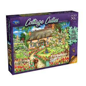 Holdson - 500 XL Piece - Cottage Cuties Tulip Cottage