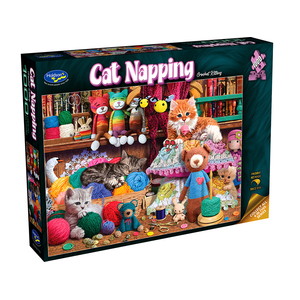 Holdson - 1000 Piece - Cat Napping Crochet Kittens