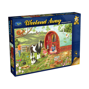 Holdson - 1000 Piece - Weekend Away Horsedrawn Caravan