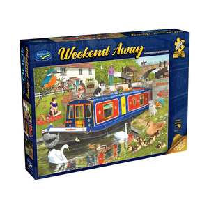 Holdson - 1000 Piece - Weekend Away Narrowboat