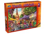 Holdson - 1000 Piece - Travel Abroad Flower Market Paris-jigsaws-The Games Shop