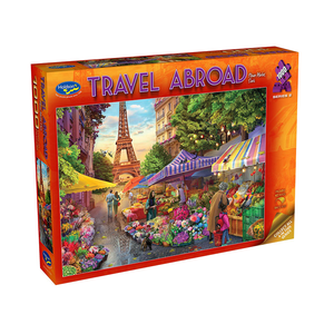 Holdson - 1000 Piece - Travel Abroad Flower Market Paris