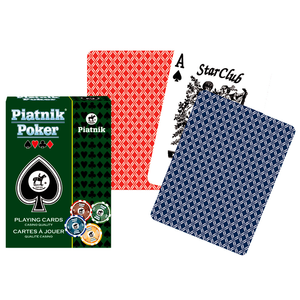 Piatnik - Single Deck Poker Cards Casino Quality - each