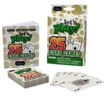 Let's Play 25 Card Games-card & dice games-The Games Shop