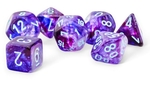 Chessex - Mega- Hedral Set (7) - Nebula Nocturnal/Turquoise-gaming-The Games Shop