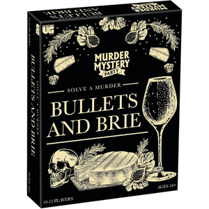 Murder Mystery Party - Bullets & Brie