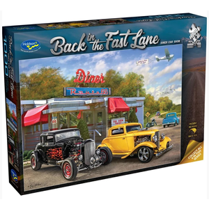 Holdson - 1000 Piece - Back in the Fast Lane Diner Car Show