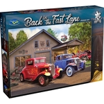 Holdson - 1000 Piece - Back in the Fast Lane Roadside Rods-jigsaws-The Games Shop