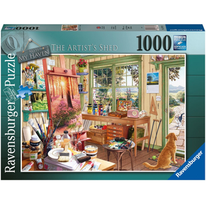 Ravensburger - 1000 Piece - Haven #11 Artist's Shed