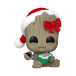 Pop Vinyl - Marvel - Holiday Groot-collectibles-The Games Shop