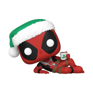 POP VINYL - MARVEL - HOLIDAY DEADPOOL (LOUNGING)