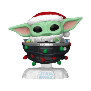 Pop Vinyl - Star Wars - Holiday Grogu with pram