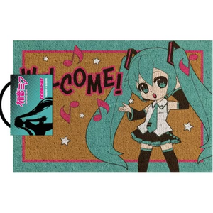 Door Mat - Hatsune Miku Welcome