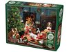 Cobble Hill - 1000 Piece - Christmas Puppies-jigsaws-The Games Shop